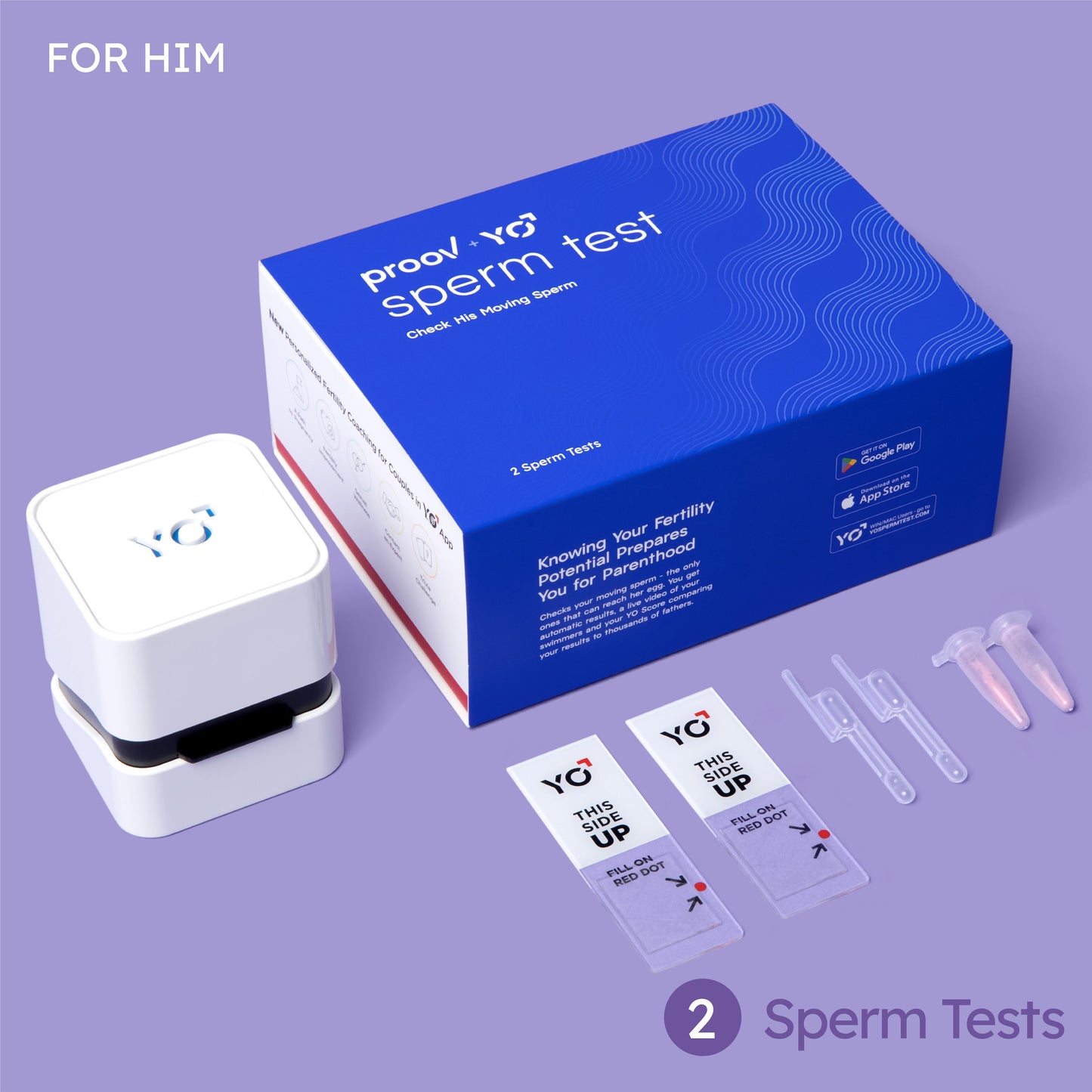 Hers and His Advanced Fertility Kit by Proov
