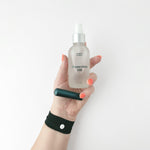 magnesium oil + aromatherapy inhaler + acupressure bands = nausea relief