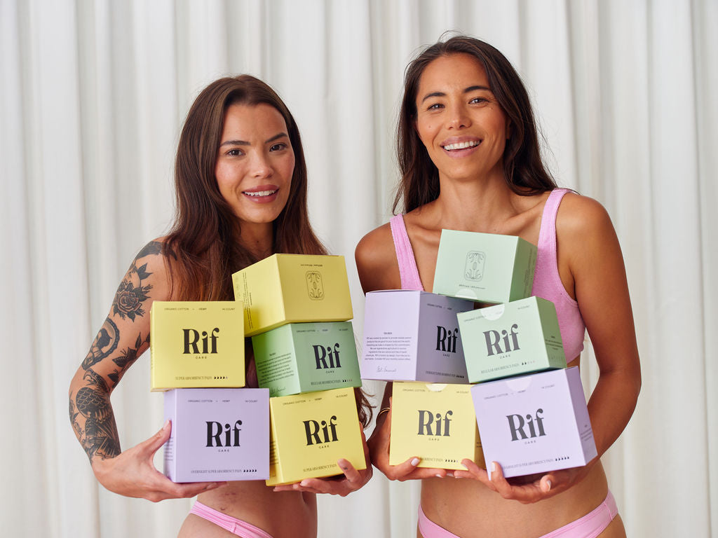 rif care menstrual products