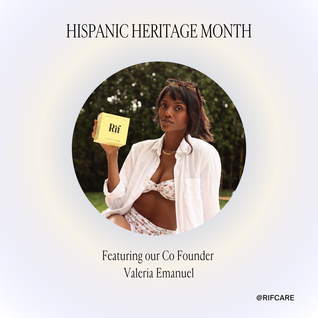 Hispanic Heritage Month: Featuring our Founder Valeria Emanuel