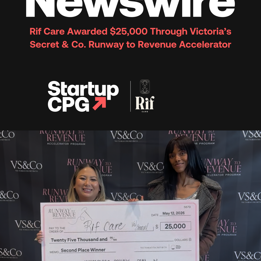 Rif Care x Victoria’s Secret & Co. Runway to Revenue Accelerator Grant!