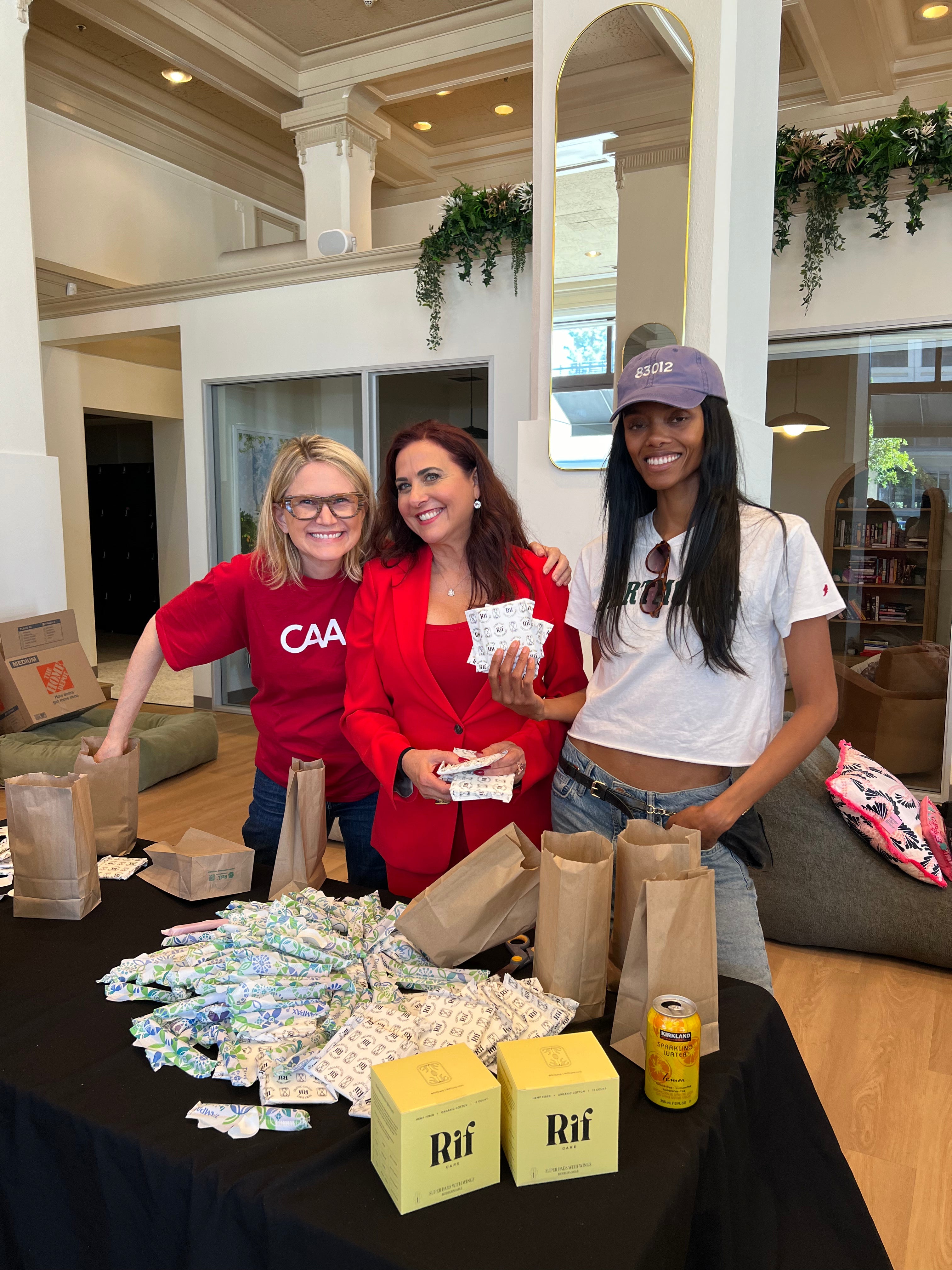 caa foundation rif care altadena girls the pad project volunteering