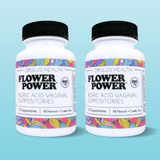 Flower Power® Boric Acid Suppositories for Odor and Balance (30ct/ea) by FlowerPower™ Feminine Health