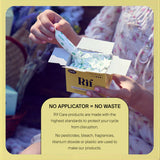 Organic Cotton Non-Applicator Tampons - Super Absorbency- Non Shed-