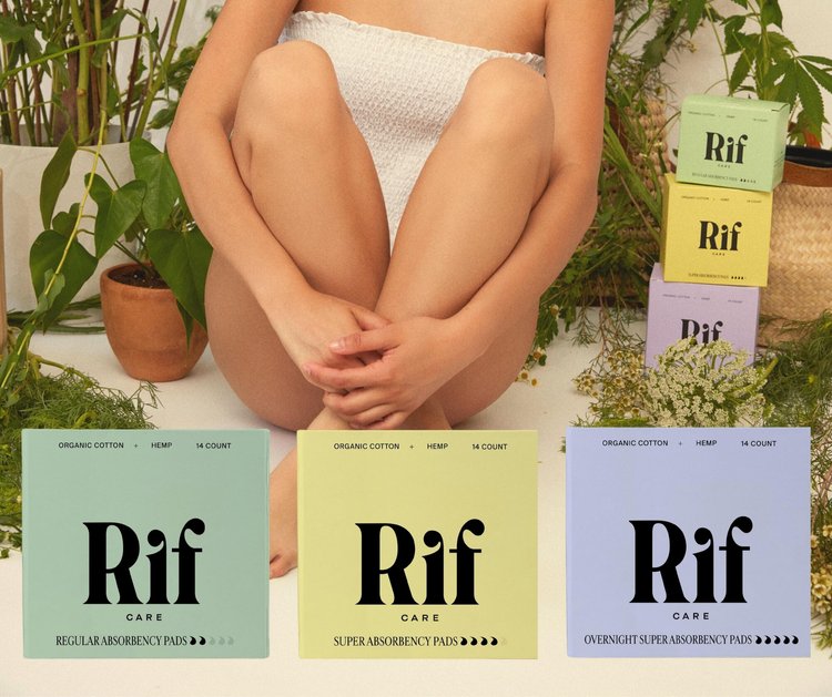Shop Rif Care Organic Super Pads with Wings at AMP Beauty LA