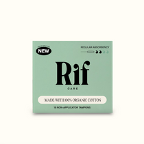Rif Care regular organic non applicator  and organic tampons